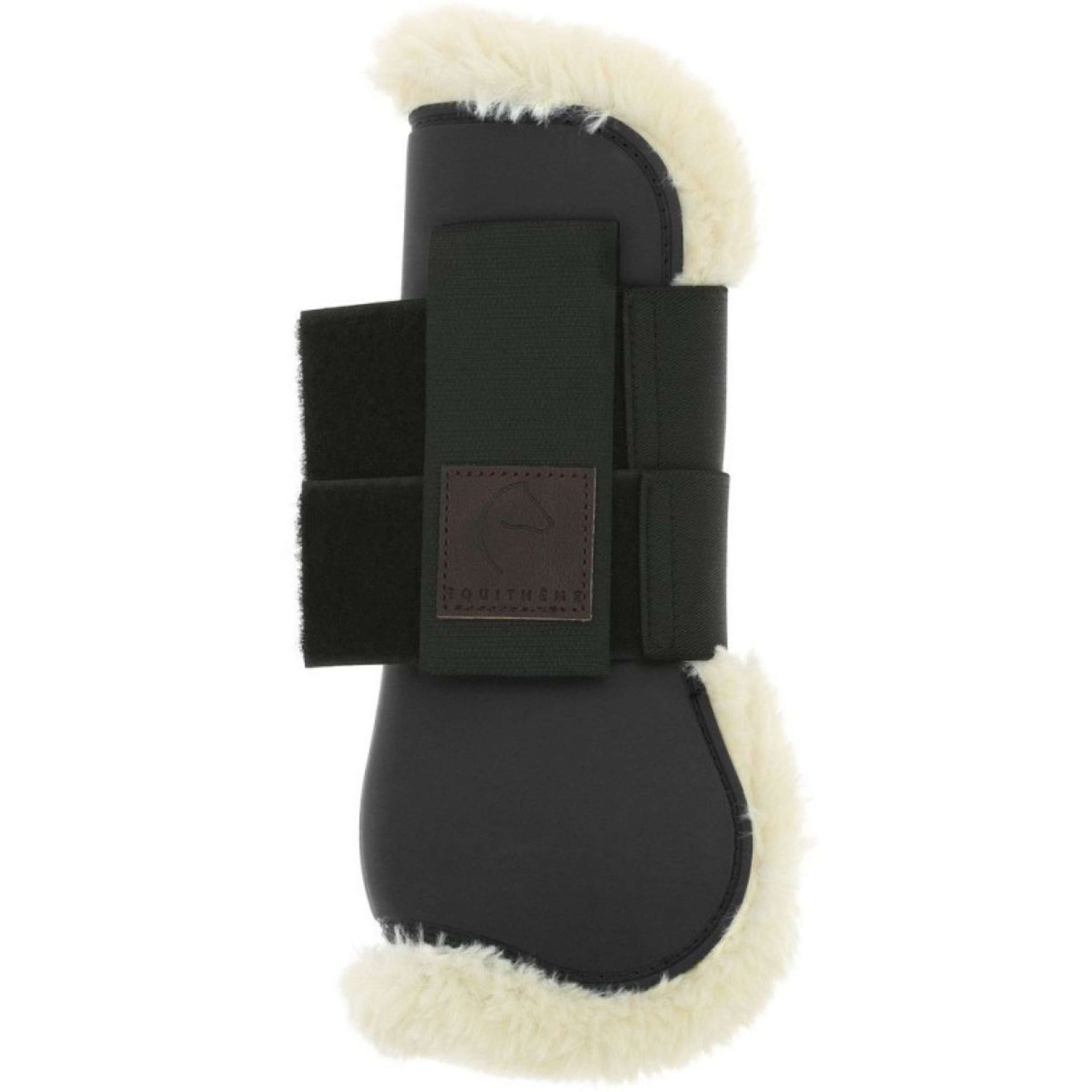 EQUITHÈME Stinchiere Boa Nero EQUITHÈME Stinchiere Boa Nero