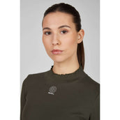 Eskadron Maglietta Dynamics Turtleneck Rib Maniche Lunghe Olive