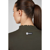 Eskadron Maglietta Dynamics Turtleneck Rib Maniche Lunghe Olive