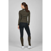 Eskadron Maglietta Dynamics Turtleneck Rib Maniche Lunghe Olive