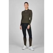 Eskadron Maglietta Dynamics Turtleneck Rib Maniche Lunghe Olive