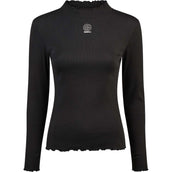 Eskadron Maglietta Dynamics Turtleneck Rib Maniche Lunghe Nero