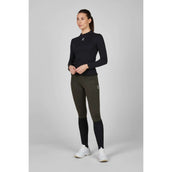 Eskadron Maglietta Dynamics Turtleneck Rib Maniche Lunghe Nero