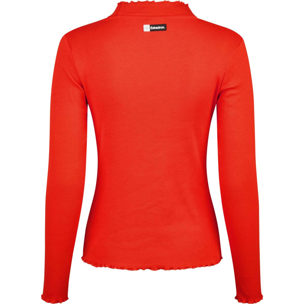 Eskadron Maglietta Dynamics Turtleneck Rib Maniche Lunghe Rosso