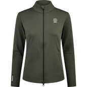 Eskadron Felpa con cappuccio e zip Dynamics Zip Olive