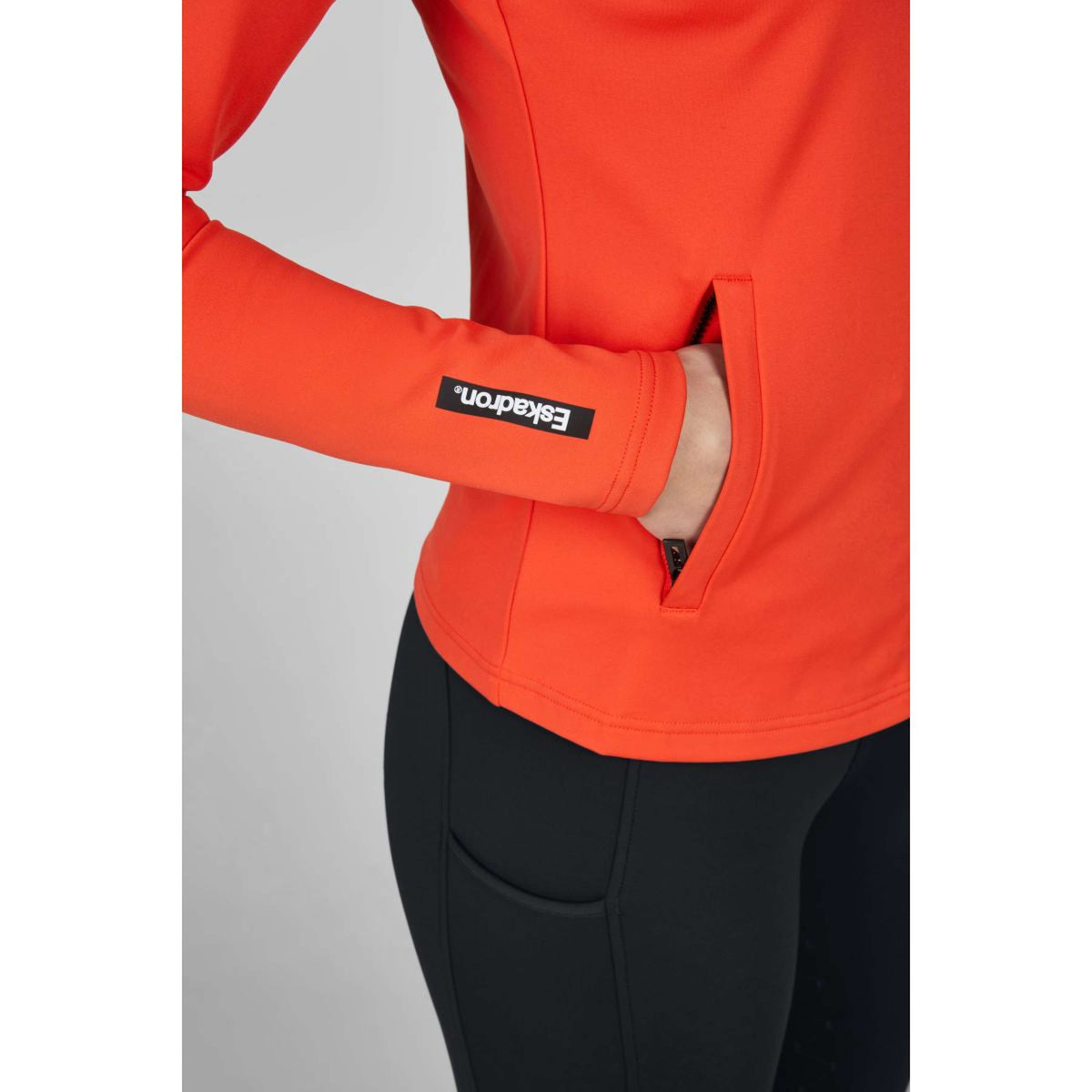 Eskadron Felpa con cappuccio e zip Dynamics Zip Rosso