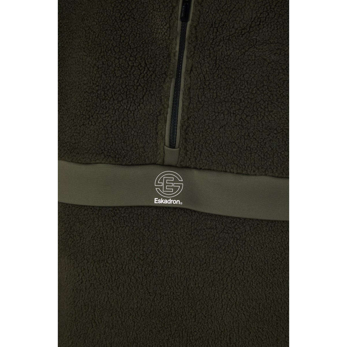 Eskadron Maglione Dynamics Half-Zip Teddy Olive