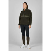 Eskadron Maglione Dynamics Half-Zip Teddy Olive