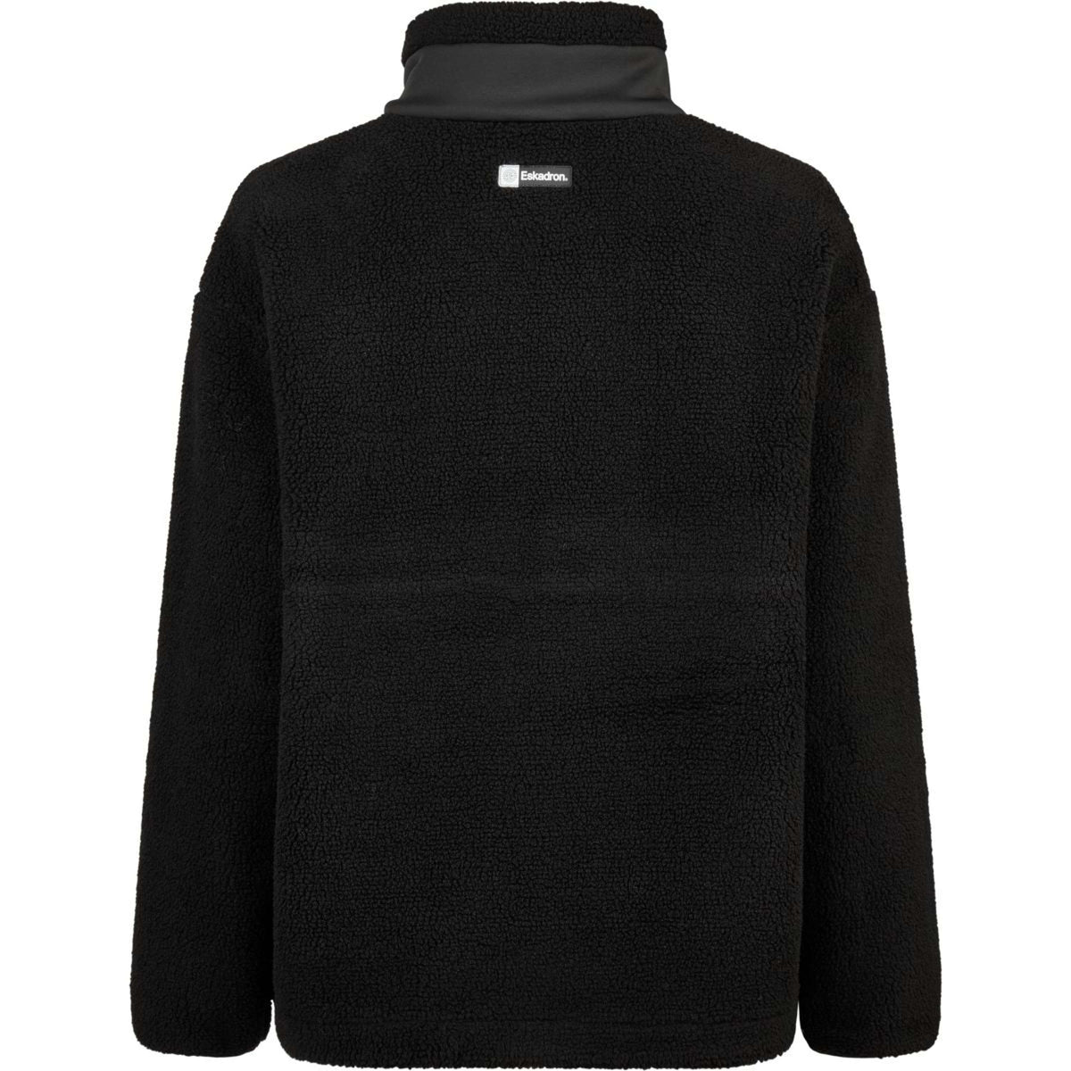 Eskadron Maglione Dynamics Half-Zip Teddy Nero