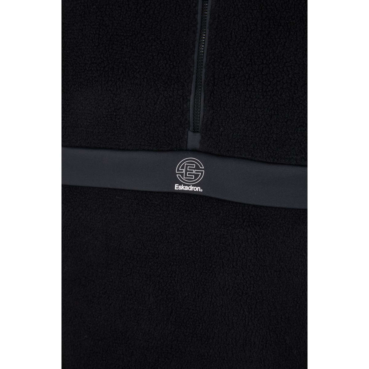 Eskadron Maglione Dynamics Half-Zip Teddy Nero