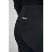 Eskadron Leggings da Equitazione Dynamics Flex Core Full Grip Nero