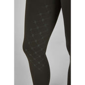 Eskadron Leggings da Equitazione Dynamics Flex Full Grip Olive