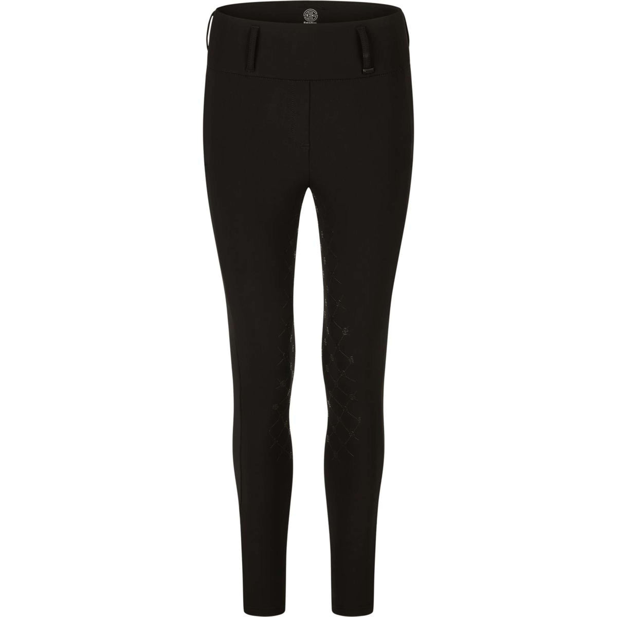Eskadron Leggings da Equitazione Dynamics Cosy Full Grip Nero