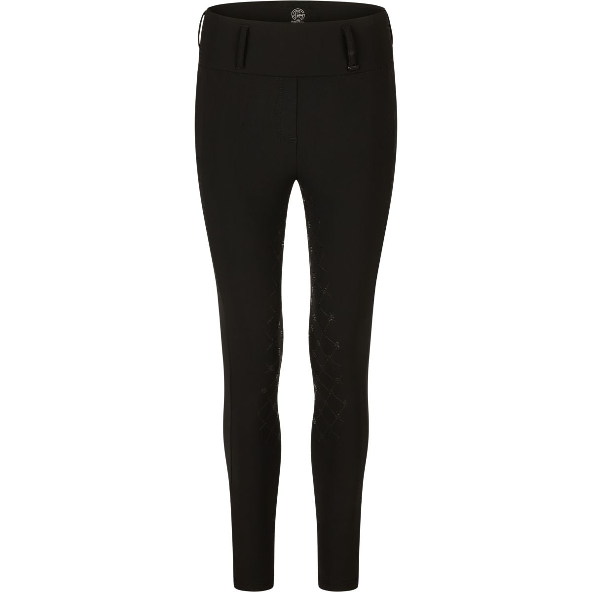 Eskadron Leggings da Equitazione Dynamics Cosy Full Grip Nero