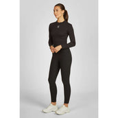 Eskadron Leggings da Equitazione Dynamics Cosy Full Grip Nero