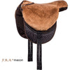 F.R.A. Cuscino per monta a pelo Macon Merino Marrone/Cappuccino