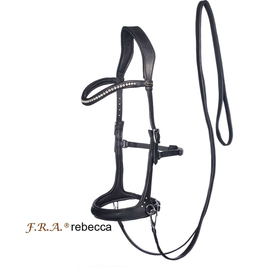 F.R.A. Briglia senza Morso Rebecca Side Pull Nero