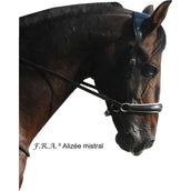 F.R.A. Briglia senza Morso Alizée Mistral Side Pull Nero/Bianco