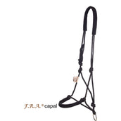 F.R.A. Capestro di addestramento Capal Nubuck Profi Nero
