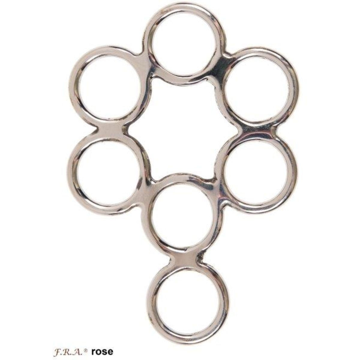 F.R.A. Set Hackamore Rose Set Acciaio inossidabile