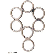 F.R.A. Set Hackamore Rose Set Acciaio inossidabile