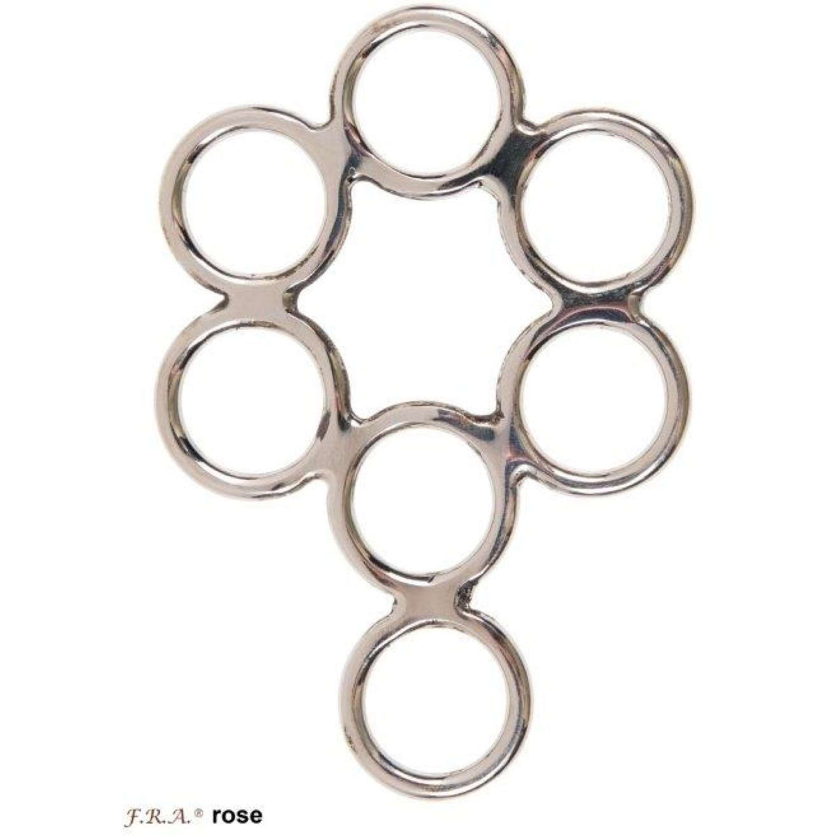 F.R.A. Set Hackamore Rose Set Acciaio inossidabile