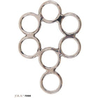 F.R.A. Set Hackamore Rose Set Acciaio inossidabile