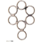 F.R.A. Set Hackamore Rose Set Acciaio inossidabile