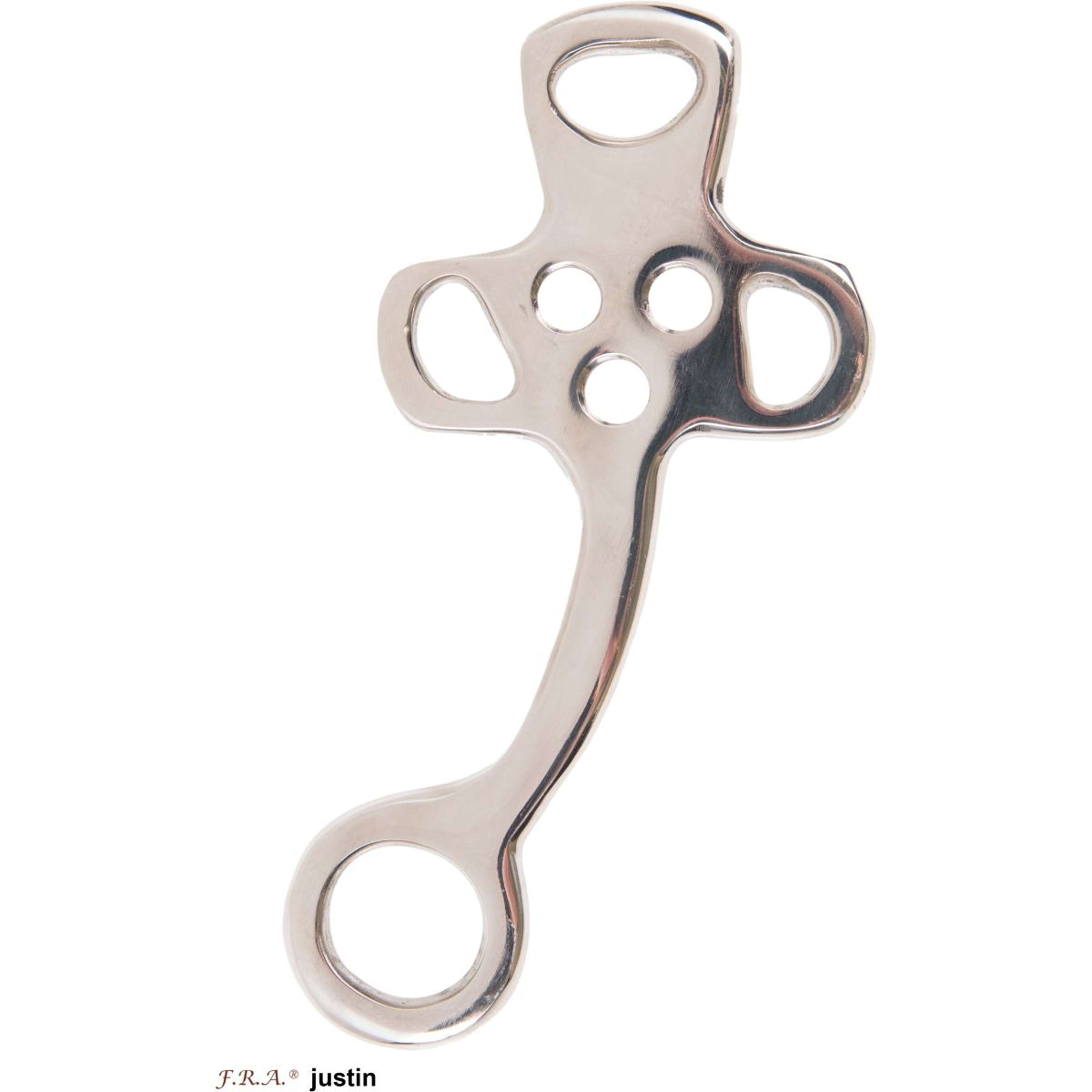 F.R.A. Set Hackamore Justin Set Acciaio inossidabile