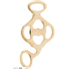 F.R.A. Set Hackamore Love Set Brass
