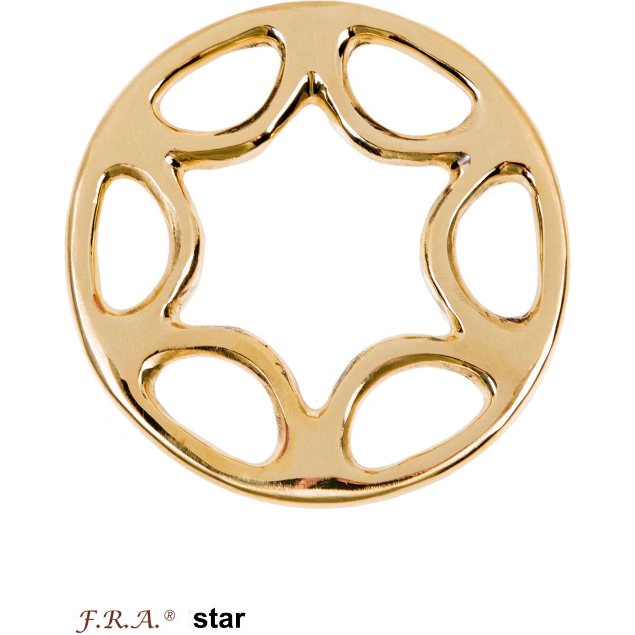 F.R.A. Set Hackamore Star Set Brass