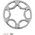 F.R.A. Set Hackamore Star Set Acciaio inossidabile