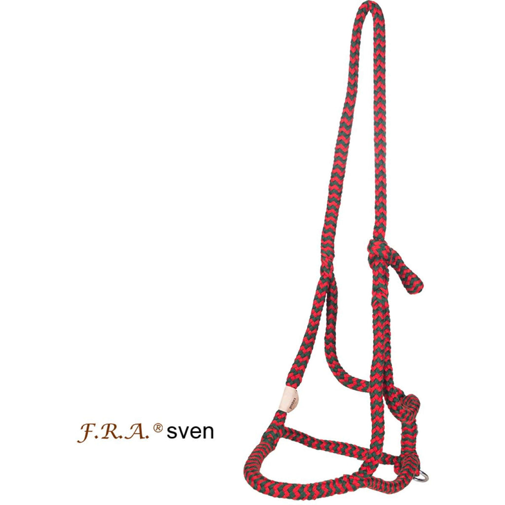 F.R.A. Cavezza Sven Cotone Verde/Rosso
