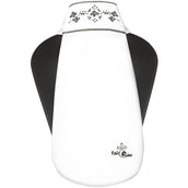 Fair Play Cravatta da Equitazione Ava Fleur Bianco