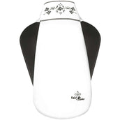 Fair Play Cravatta da Equitazione Ava Fleur Bianco