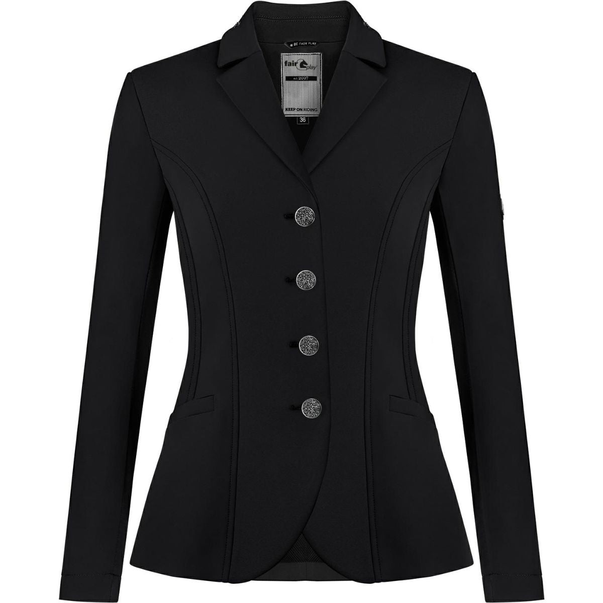 Fair Play Giacca da Competizione Abigail Fleur Nero