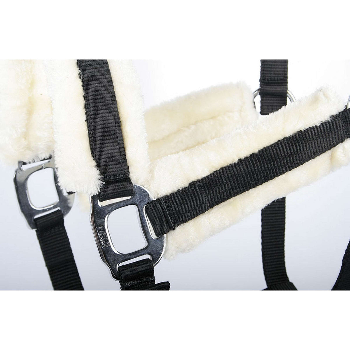 Harry's Horse Set Cavezza Soft Nero/Bianco