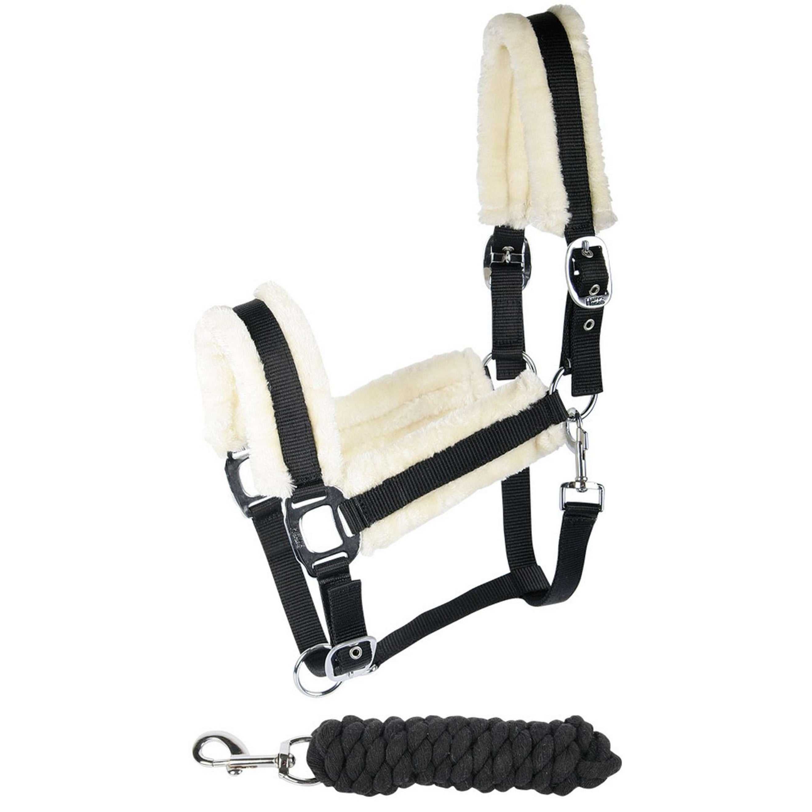 Harry's Horse Set Cavezza Soft Nero/Bianco Harry's Horse Set Cavezza Soft Nero/Bianco