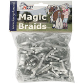 Harry's Horse Elastici Magic Braids Argento