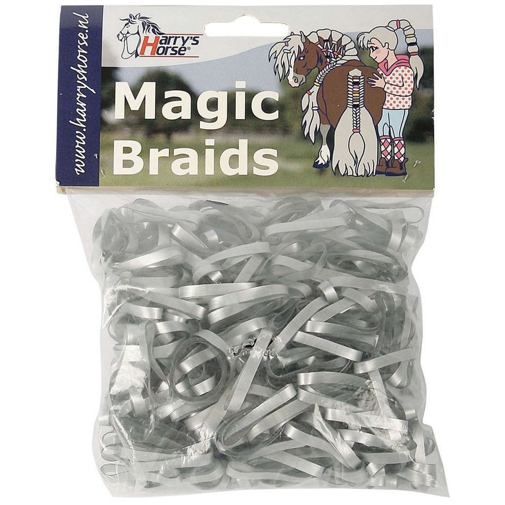 Harry's Horse Elastici Magic Braids Busta Argento