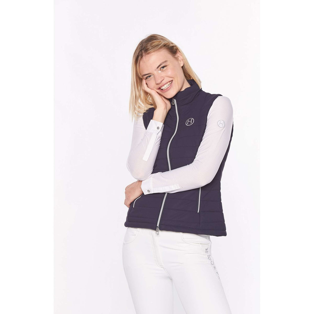 Harcour Gilet Volage Donne Navy