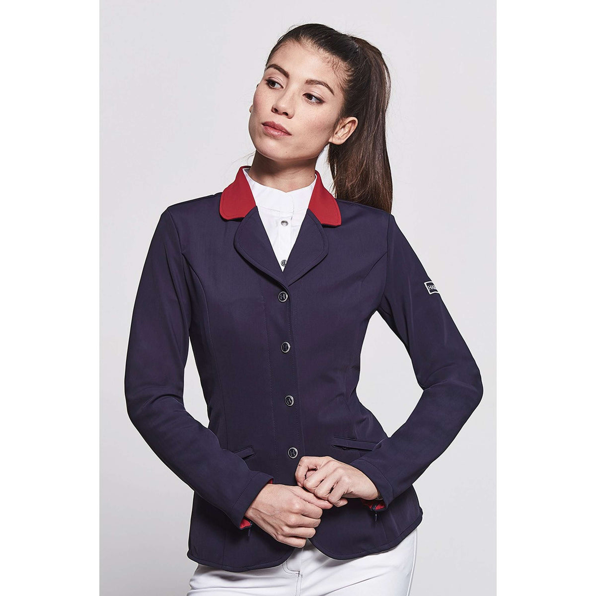 Harcour Giacca da Competizione Frenchteam Donne Navy