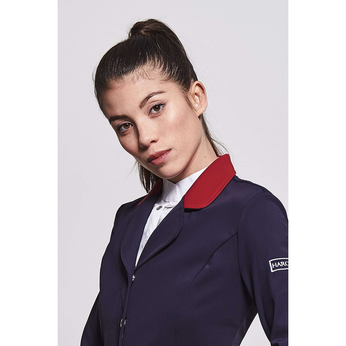 Harcour Giacca da Competizione Frenchteam Donne Navy