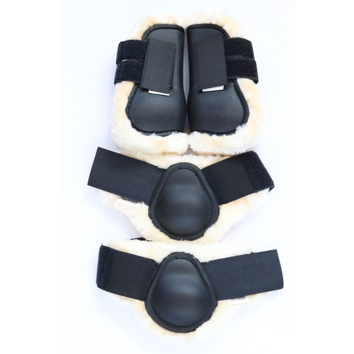 HB Set di Protezioni per Gambe Nero