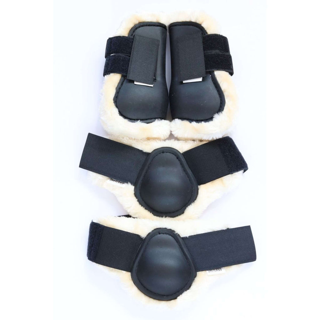 HB Set di Protezioni per Gambe Nero
