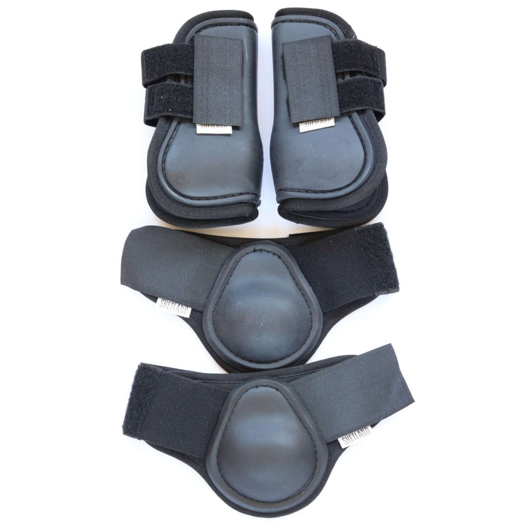 HB Set di Protezioni per Gambe Nero