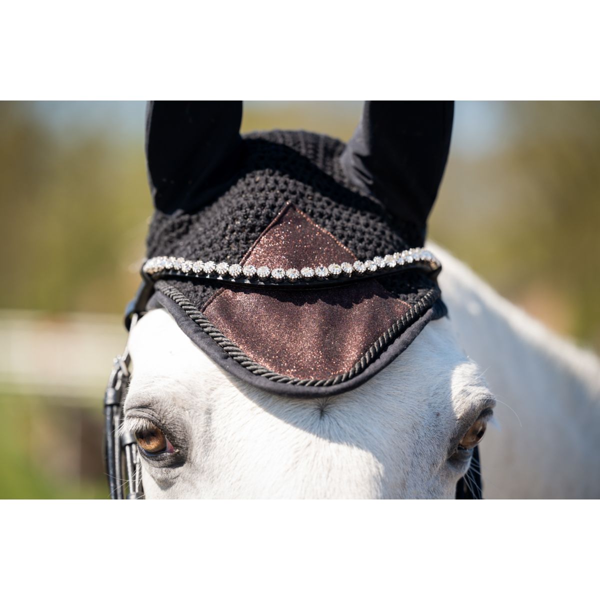 HB Cuffietta Mahonie Glitter Mahonie