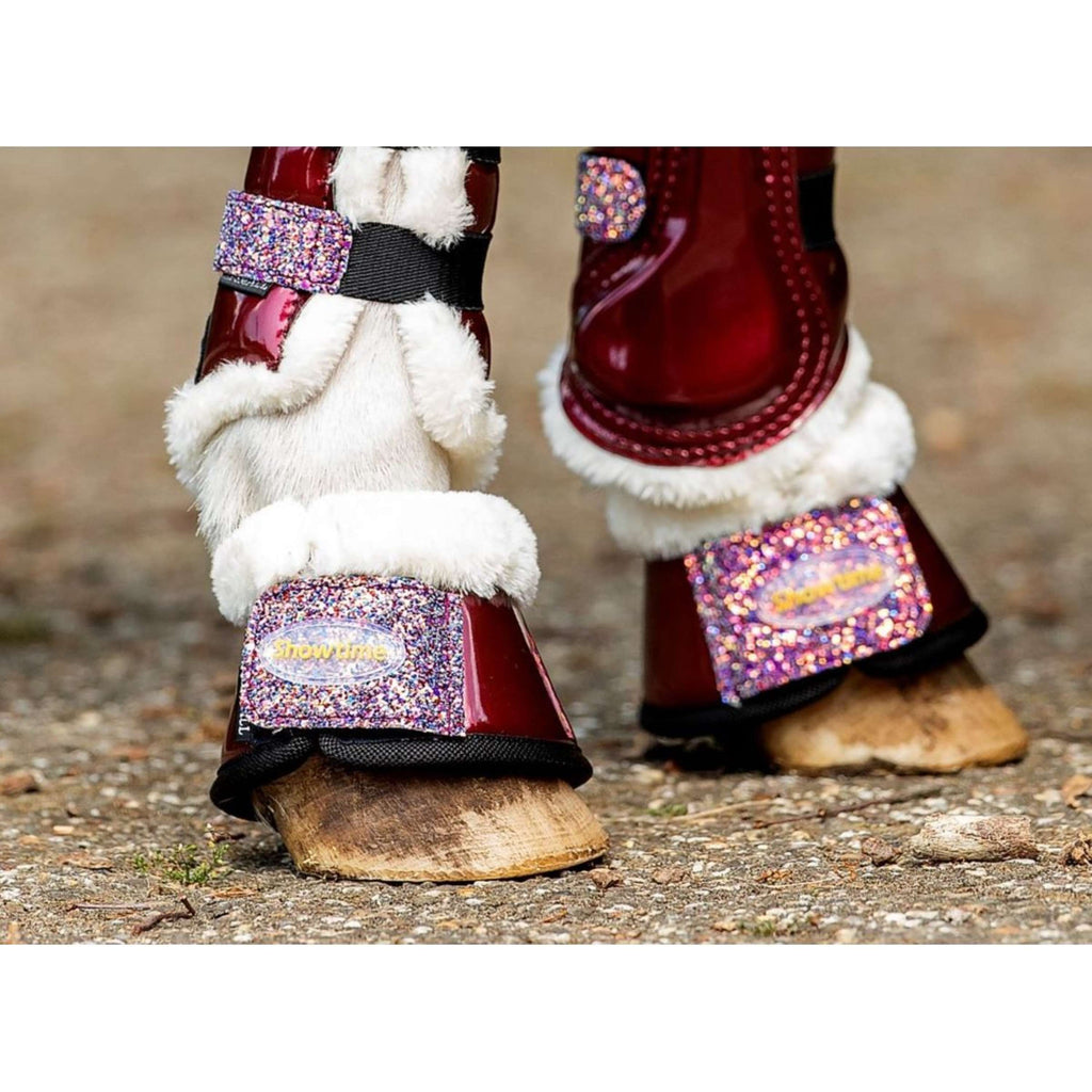 HB Stivaletti a Campana Gold Rush Little Sizes Borgogna