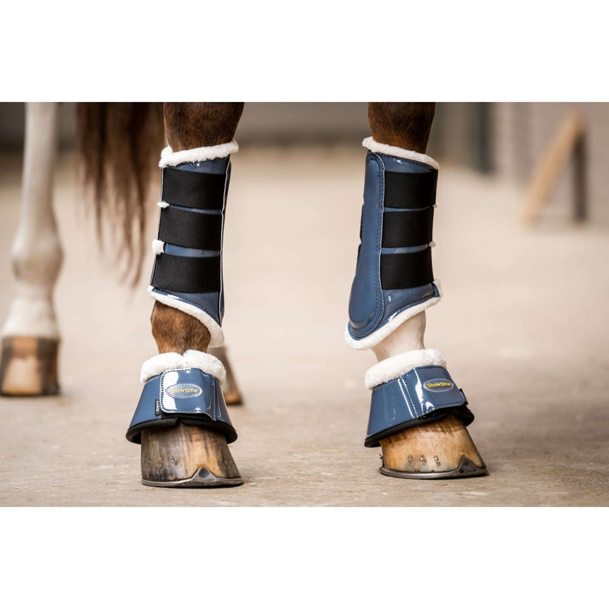 HB Ruitersport Parastinchi Crown Blu acciaio