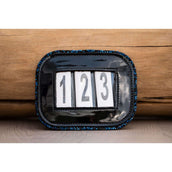 HB Ruitersport Startnummer Shine con Glitter Glitter nero/blu scuro